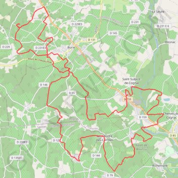 ONmove-18 07 21 Villars St Andre GPS track, route, trail