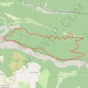 Forêt de Saou - le grand Pomerolle GPS track, route, trail