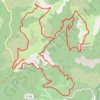 Montagne des Louquiers depuis Mons GPS track, route, trail