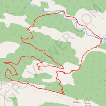 Villalangua-Foz de la Osqueta GPS track, route, trail