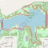 Standing Bear Lake Loop Trail in Omaha GPS track, route, trail