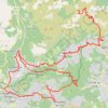Roquefort-les-Pins - - Pré-du-Lac - Pont du Loup - Tourette - Vence - Col de Vence - Vallée du Loup - La Colle-sur-Loup GPS track, route, trail