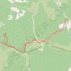 Rocher des Trois Luisants GPS track, route, trail