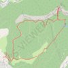 Dent de moirand GPS track, route, trail