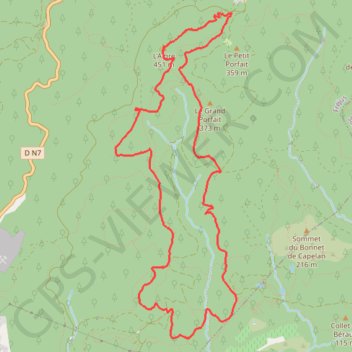 Saint Raphaël GPS track, route, trail