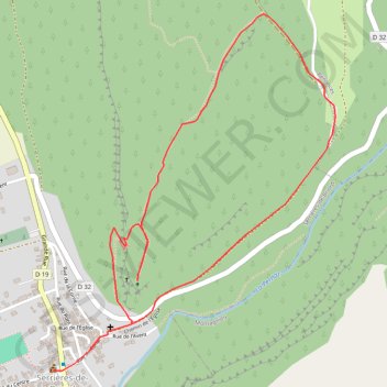 Vierge de Chateland GPS track, route, trail