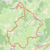 Circuit Mazille -Vaux -Jalogny-Château GPS track, route, trail
