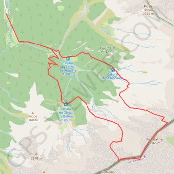 Batoua NE - Niscoude depuis Frédançon GPS track, route, trail