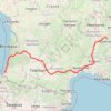 Grenoble (38000-38100), Isère, Auvergne-Rhône-Alpes, France - Biarritz (64200), Pyrénées-Atlantiques, Nouvelle-Aquitaine, France GPS track, route, trail
