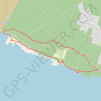 Circuit pédestre du Put Blanc GPS track, route, trail