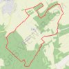 Laines-aux-Bois Marche à pied GPS track, route, trail