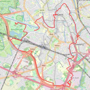 HM Gent2 GPS track, route, trail