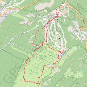 Col de la Faucille - Mont Rond GPS track, route, trail