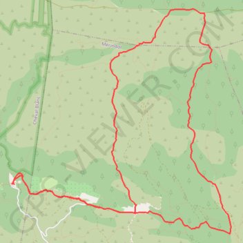 Les rochers des onze heures GPS track, route, trail