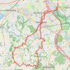 Noanets Woodlands Loop from Newton via Hale Rocky Woods, Snow Hill and Dover GPS track, route, trail