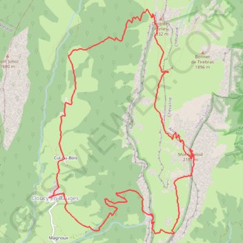 Trelod en Boucle GPS track, route, trail