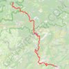 GR60 De l'Espérou (Gard) à Saint Mathieu-de-Tréviers (Hérault) GPS track, route, trail