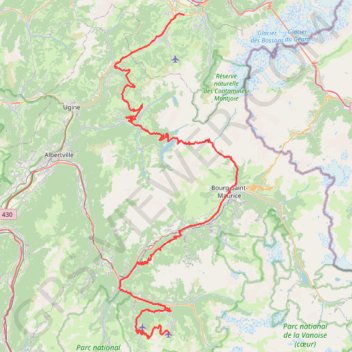 Stage-17-parcours GPS track, route, trail