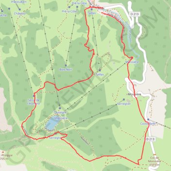 RSPG rando raquettes pour tous ANCELLE GPS track, route, trail