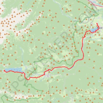 Bled - Bohinj GPS track, route, trail