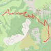 Le Vernet - Pié Fourcha GPS track, route, trail