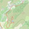 Les Borrels Circuit Retour GPS track, route, trail