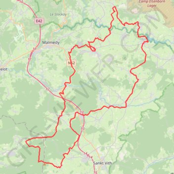 Tdch butgen j2 81 KM GPS track, route, trail