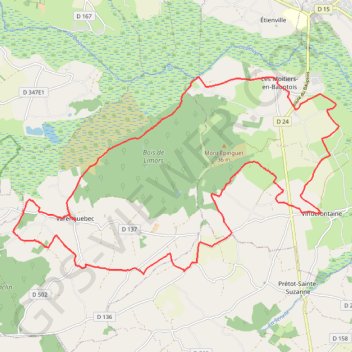 Le Cotentin des sortilège GPS track, route, trail