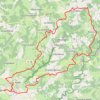 Montbron Rand'Aupy 2019 43kms GPS track, route, trail