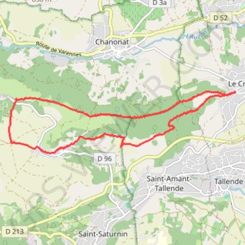 Plateau de La Serre 08062020 GPS track, route, trail