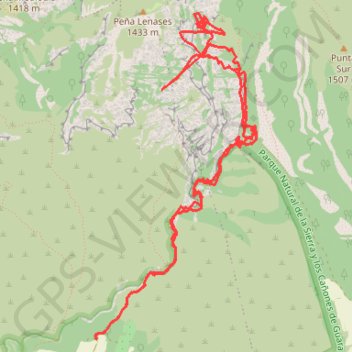 San Martín de la Val d'Onsera GPS track, route, trail