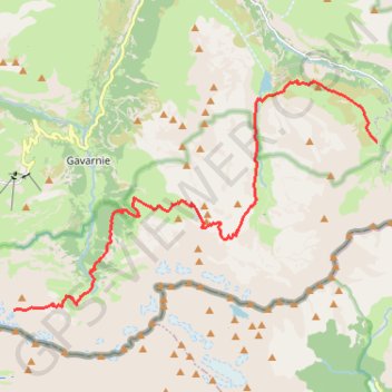 Sarradet-Le Maillet GPS track, route, trail
