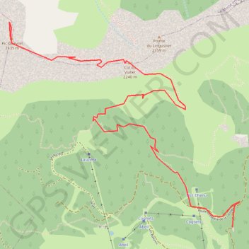 Pic Queyrel (Écrins) GPS track, route, trail