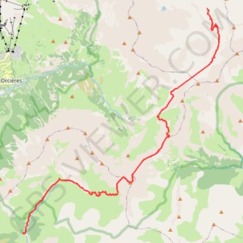 Lac Fangéas-Les Gourniers GPS track, route, trail