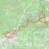 Enduro Beaumes-de-Venise - Dentelles-de-Montmirail GPS track, route, trail