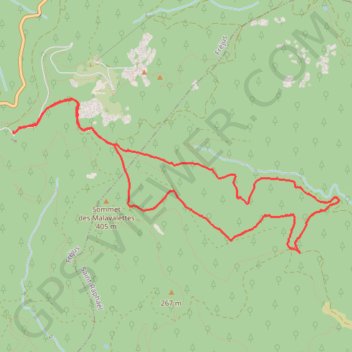 MALPEY PLAN D'ESTEREL GPS track, route, trail