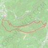 Dentelles Montmirail - Gigondas GPS track, route, trail