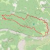 Boucle, du bois Saou aux 3 Becs GPS track, route, trail