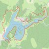 Lac du laouzas GPS track, route, trail