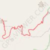 Blood Mountain via Byron Reece Trail and Appalachian Trail in Blood Mountain Wilderness GPS track, route, trail