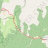 Causse Méjean - liaison Saint Pierre des Tripiers - La Bourgarie GPS track, route, trail