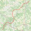 GR703 Randonnée de Poissons (Haute-Marne) à Cunfin (Aube) GPS track, route, trail