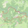 Eymoutiers, les gorges de la Vienne GPS track, route, trail