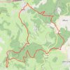 Montagnes du Matin - Violay GPS track, route, trail