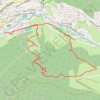 Le Grand-Bornand raquette GPS track, route, trail