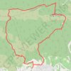 Luberon - Rochers de Guinchon - Massif des Cèdres GPS track, route, trail
