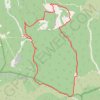 Saint Gens Carroufra et la combe de Mayaud GPS track, route, trail