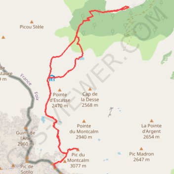 Pique_d_estats GPS track, route, trail
