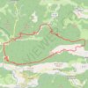 Sauma Longa par la Baisse des Gauthiers GPS track, route, trail