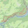 Le Saut du Doubs (25 - Doubs) GPS track, route, trail